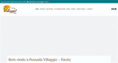 Desktop Screenshot of pousadavillaggio.com.br